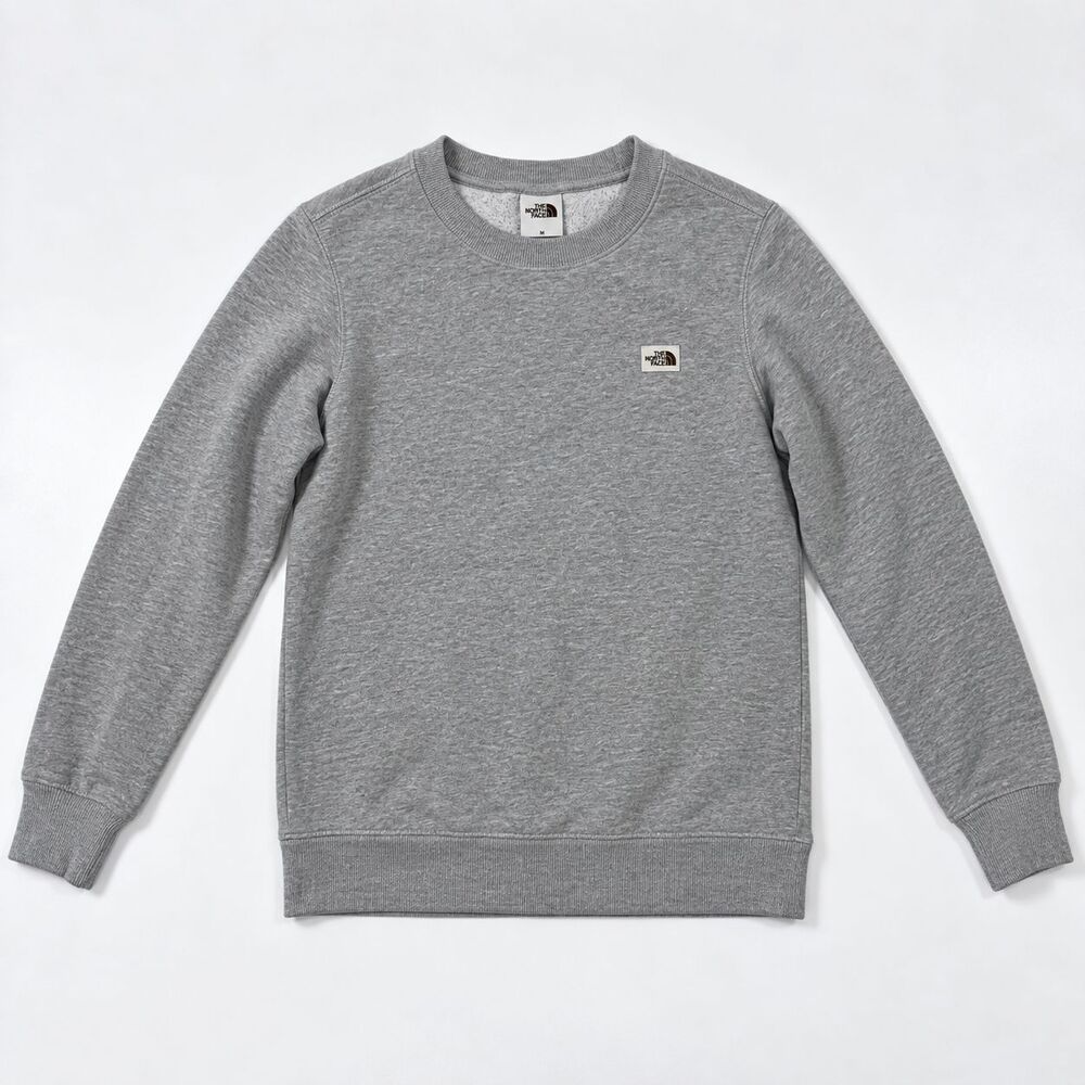 The North Face Women’s Crewneck Sweatshirt Gray Size Small Logo Pullover